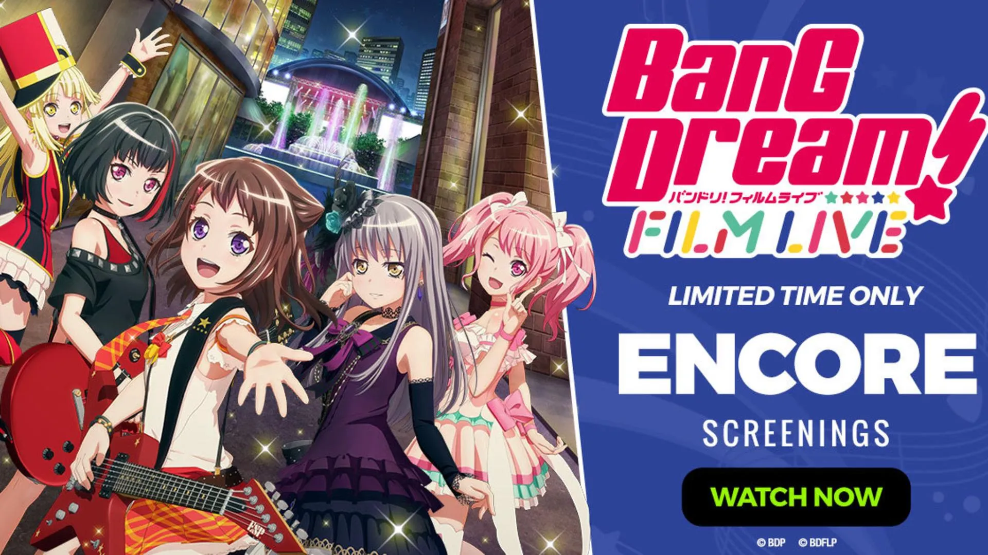 BanG Dream! Film Live BD Subtitle Indonesia